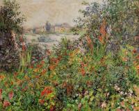Monet, Claude Oscar - Flowers at Vetheuil